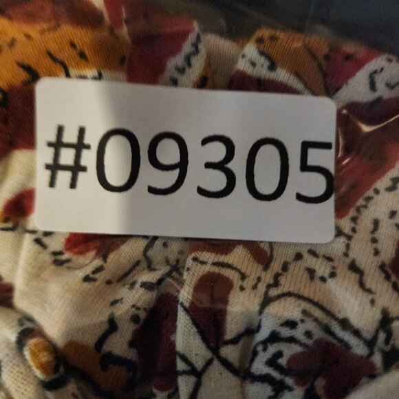 Soft Surroundings Dress Womens Large Brown Fall Print Button Side Knit Dress - Picture 11 of 11